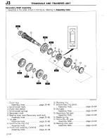 Предварительный просмотр 142 страницы Mazda 1990 323 Workshop Manual Supplement