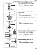 Предварительный просмотр 143 страницы Mazda 1990 323 Workshop Manual Supplement