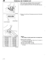 Предварительный просмотр 150 страницы Mazda 1990 323 Workshop Manual Supplement