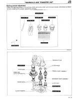 Предварительный просмотр 151 страницы Mazda 1990 323 Workshop Manual Supplement