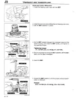 Предварительный просмотр 154 страницы Mazda 1990 323 Workshop Manual Supplement