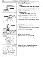 Предварительный просмотр 156 страницы Mazda 1990 323 Workshop Manual Supplement