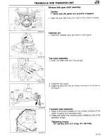 Предварительный просмотр 161 страницы Mazda 1990 323 Workshop Manual Supplement