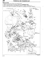 Предварительный просмотр 164 страницы Mazda 1990 323 Workshop Manual Supplement