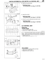 Предварительный просмотр 175 страницы Mazda 1990 323 Workshop Manual Supplement