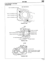 Предварительный просмотр 185 страницы Mazda 1990 323 Workshop Manual Supplement