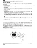 Предварительный просмотр 192 страницы Mazda 1990 323 Workshop Manual Supplement