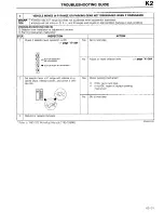 Предварительный просмотр 207 страницы Mazda 1990 323 Workshop Manual Supplement