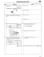 Предварительный просмотр 215 страницы Mazda 1990 323 Workshop Manual Supplement