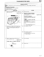 Предварительный просмотр 223 страницы Mazda 1990 323 Workshop Manual Supplement