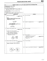 Предварительный просмотр 243 страницы Mazda 1990 323 Workshop Manual Supplement