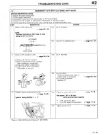 Предварительный просмотр 245 страницы Mazda 1990 323 Workshop Manual Supplement