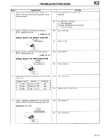 Предварительный просмотр 249 страницы Mazda 1990 323 Workshop Manual Supplement