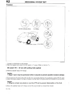 Предварительный просмотр 296 страницы Mazda 1990 323 Workshop Manual Supplement