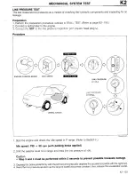 Предварительный просмотр 299 страницы Mazda 1990 323 Workshop Manual Supplement