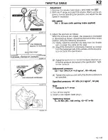 Предварительный просмотр 315 страницы Mazda 1990 323 Workshop Manual Supplement