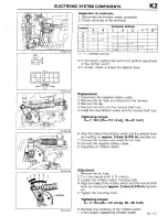 Предварительный просмотр 317 страницы Mazda 1990 323 Workshop Manual Supplement