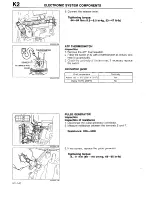 Предварительный просмотр 318 страницы Mazda 1990 323 Workshop Manual Supplement