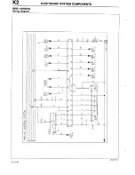 Предварительный просмотр 322 страницы Mazda 1990 323 Workshop Manual Supplement