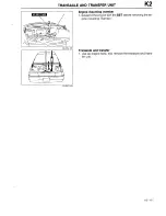 Предварительный просмотр 327 страницы Mazda 1990 323 Workshop Manual Supplement