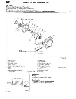 Предварительный просмотр 344 страницы Mazda 1990 323 Workshop Manual Supplement