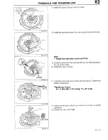 Предварительный просмотр 347 страницы Mazda 1990 323 Workshop Manual Supplement