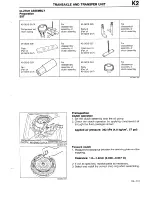 Предварительный просмотр 349 страницы Mazda 1990 323 Workshop Manual Supplement