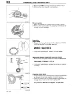 Предварительный просмотр 352 страницы Mazda 1990 323 Workshop Manual Supplement