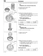 Предварительный просмотр 356 страницы Mazda 1990 323 Workshop Manual Supplement