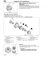 Предварительный просмотр 358 страницы Mazda 1990 323 Workshop Manual Supplement