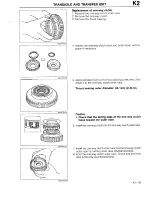 Предварительный просмотр 359 страницы Mazda 1990 323 Workshop Manual Supplement