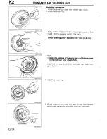 Предварительный просмотр 360 страницы Mazda 1990 323 Workshop Manual Supplement