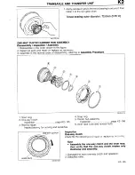 Предварительный просмотр 361 страницы Mazda 1990 323 Workshop Manual Supplement