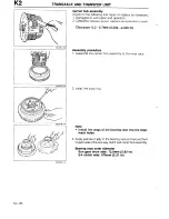 Предварительный просмотр 362 страницы Mazda 1990 323 Workshop Manual Supplement