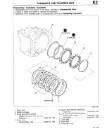 Предварительный просмотр 369 страницы Mazda 1990 323 Workshop Manual Supplement