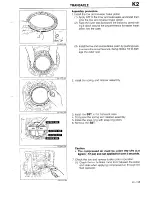 Предварительный просмотр 371 страницы Mazda 1990 323 Workshop Manual Supplement