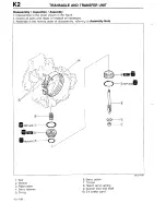 Предварительный просмотр 374 страницы Mazda 1990 323 Workshop Manual Supplement