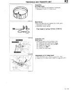 Предварительный просмотр 375 страницы Mazda 1990 323 Workshop Manual Supplement