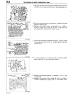 Предварительный просмотр 388 страницы Mazda 1990 323 Workshop Manual Supplement