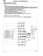 Предварительный просмотр 390 страницы Mazda 1990 323 Workshop Manual Supplement