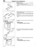 Предварительный просмотр 392 страницы Mazda 1990 323 Workshop Manual Supplement