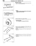 Предварительный просмотр 396 страницы Mazda 1990 323 Workshop Manual Supplement