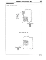 Предварительный просмотр 403 страницы Mazda 1990 323 Workshop Manual Supplement