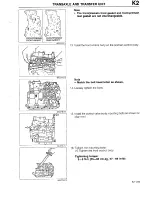 Предварительный просмотр 409 страницы Mazda 1990 323 Workshop Manual Supplement