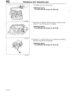 Предварительный просмотр 410 страницы Mazda 1990 323 Workshop Manual Supplement