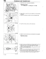 Предварительный просмотр 412 страницы Mazda 1990 323 Workshop Manual Supplement