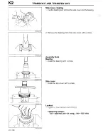 Предварительный просмотр 414 страницы Mazda 1990 323 Workshop Manual Supplement