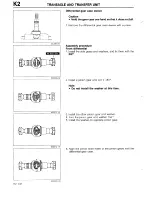 Предварительный просмотр 418 страницы Mazda 1990 323 Workshop Manual Supplement