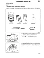 Предварительный просмотр 429 страницы Mazda 1990 323 Workshop Manual Supplement