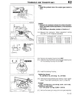 Предварительный просмотр 431 страницы Mazda 1990 323 Workshop Manual Supplement